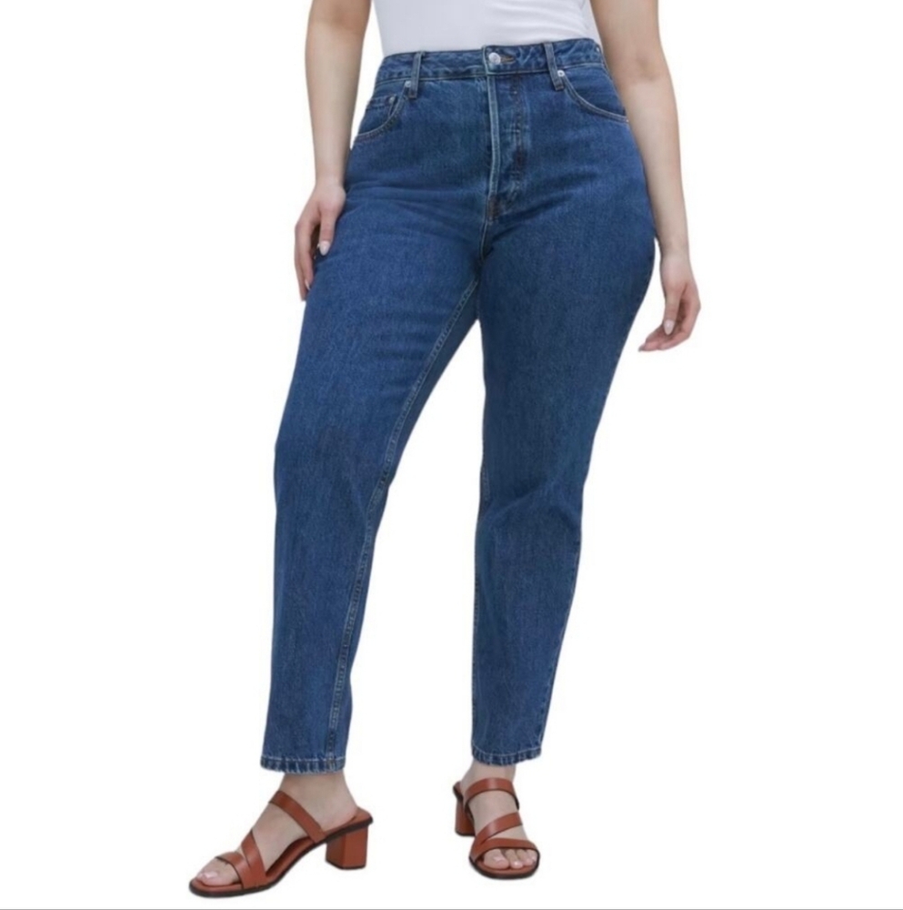 Everlane The Curvy 90's Cheeky Straight Jeans Ankle Sz 28 Northridge